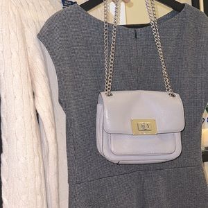 Classy Michael Kors Leather Bag - Gray
